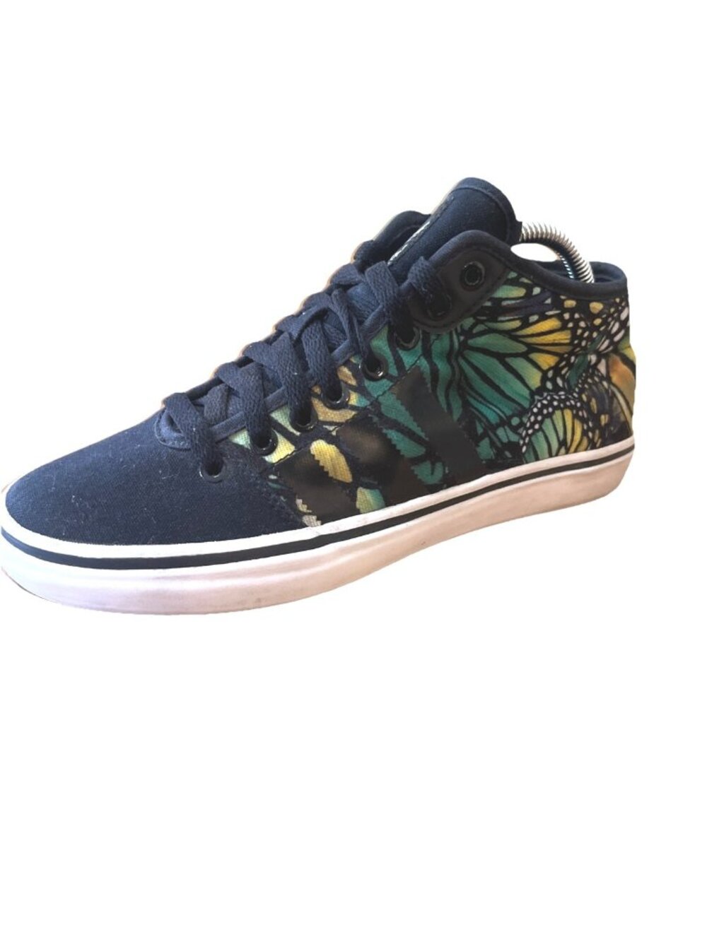 adidas Originals Adria Mid W Women's Canvas Sneakers Sz 9 Butterfly